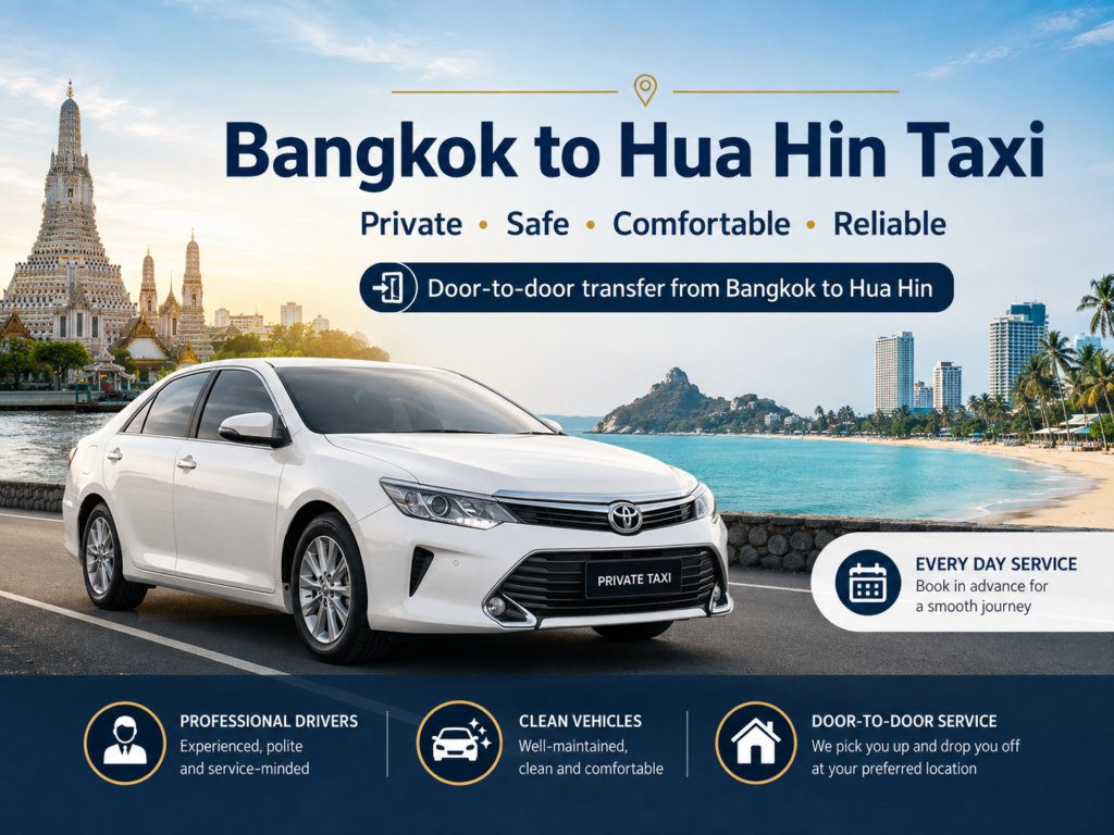 Bangkok to Hua Hin taxi